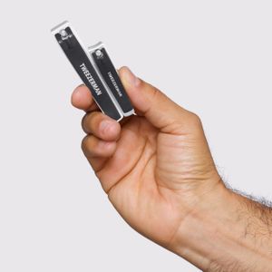Tweezerman Stainless Steel Nail Clippers Set – 2-Piece Fingernail & Toenail