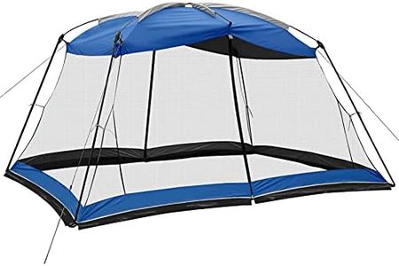 Superrella Screen House 13x9 Ft Canopy Tent Sun Shade Shelter Perfect for Outdoor Activities, Blue