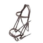 Shires Velociti Ergonomic Flash Bridle Full Black