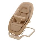 Maxi-Cosi Dove Pro Baby Bouncer – Natural Bouncing, Vibrating, Compact Fold, Lightweight, 3-Position Recline, 3-Point Harness, Washable Fabrics, Fits Newborn to Toddler