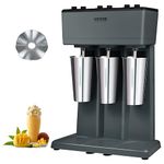 VEVOR Milkshake Maker, Electric Milkshake Machine, Drink Mixer Blender Machine (Triple Heads, 3 x 820 ml)