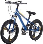 TRIOBLADE Kids Bike 20" Wheels Mountain Bike for Boys and Girls For 6-12 Year Old High Performance Bicycle For Any Terrain Versatile & Reliable Children’s Bike 20” Alloy Wheels & Steel Frame (Blue)