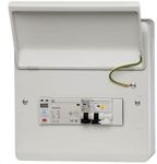 Fitted Consumer Unit IP40 2 Pole 40