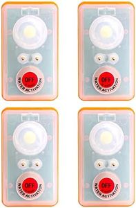 WICKED Life Jacket LED Strobe Light for Emergency Overboard Survival; Water Activated High Intensity Beam Long Range Rescue