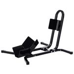 HOMCOM Metal Motorcycle Motorbike Wheel Chock Locking Stand System 17”,19”,21”/43,48,51 Cm Front Wheels Steel Adjustable Fixing Tyre Holder Support