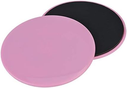 Fitness Disc, Premium Portable Exercise Sliding Gliding Disc Fitness Core Slider for Full Body Workout, 2Pcs(pink)