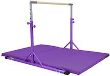 Z ATHLETIC Kip Bar and Folding Gymnastics Mat