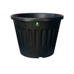 SAI Agro 16 INCH Flower Pot Black Pack of 5 / Indoor and Outdoor USE Pot / 16 INCH Black Planter/Plant Container/PLANTERS Big Size Pot/Tree Plant Pot/