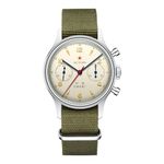 SEA-GULL Men's Mechanical Wristwatch, 1963 Aviation Chronograph Pilot Mechanical Watch, Manual Winding, GD 1963 International Edition, ST1901