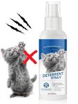 Cat Repellent Spray, Effective Cat Deterrent Spray with Bitter, Prevent Cats from Scratching Plants & Furniture, Suit for Indoor & Outdoor