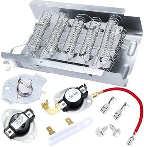 279838 Dryer Heating Element 3977767 3392519 Thermostat Fuse Kit 3387134 3977393 Heating Element Appliance Dryer Part Replacement 4531017 4617547