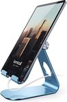 Lamicall Tablet Stand Adjustable, Tablet Stand : Desktop Stand Holder Dock Compatible with Tablet Such as iPad Pro 9.7, 10.5, 12.9 Air Mini 4 3 2, Kindle, Nexus, Tab, E-Reader (4-13") - Blue
