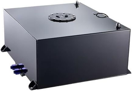 EVIL ENERGY 20 Gallon Fuel Cell Gas Tank Aluminum with Level Sender Street Drift Black