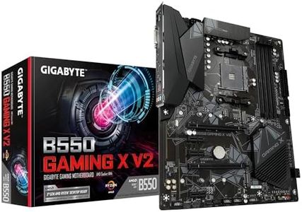 Gigabyte B550 Gaming X V2 (AMD Ryzen 5000/B550/ATX/M.2/HDMI/DVI/USB 3.1 Gen 2/DDR4/ATX/Gaming Motherboard), 128 GB