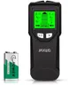 Stud Finder Wall Scanner - 5 in 1 Stud Finder Tool w/Microprocessor Chip and HD LCD Display, Stud Detector Beam Finders for the Center and Edge of Wood AC Wire Metal Studs Joist Pipe (Black Seaweed)