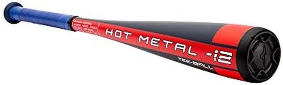 Mizuno B21-HOT METAL - Big Barrel Tee Ball USA Baseball Bat (-12), 24 in/12 oz.