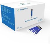 Glucoracy 300 Counts Blood Glucose Test Strips, Only Works with Glucoracy G-425-2 Blood Sugar Monitor, Self Diabetes Blood Glucose Home Monitoring, 6 Vials 50 Pieces Per Vial