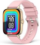 EGQINR Smart Watch For Women With Bluetooth Calling, Sports Tracking, Upgrade 1.7-Inch HD Touch Screen With Heart Rate, Blood Pressure, Blood Oxygen,Sleep Monitoring, Compatible With Android iPhone