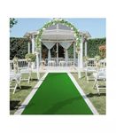 Red Carpet for Marriage Hall Decoration & Party Decoration Fabric Red Carpet Floor & Awards Night Party Item Size 3X90 Color Green