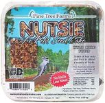 BestNest Pack of 12 Pine Tree Farms Le Petit Nutsie Seed Cakes, 10 oz. Each