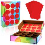 WinnerWhy Prize Party Punch Box Game with 10 Paper Board Inserts 12 Compartment Holes, Party Prize Punch Game Award Box for Parent School Teachers Reward Incentive Game Birthdays Holidays Events