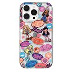 Velvet Caviar x Bratz Designed for iPhone 14 Pro Max Case for Women [8ft Drop Tested] Cute Protective Bratz Dolls Accessories Phone Cases - Clear Glitter