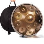 Handpan Drum 432Hz/440Hz, 9/10/12 Notes 22 Inches Percussion Instrument With Drum Tripod, Steel Handpan Instrument For Meditation Yoga Sound Healing (Color : 432Hz, Size : 12 Notes)