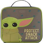 The Mandalorian Insulated Kids Lunch Bag with Handle, Official Merchandise by Polar Gear, 600D Polyester Rectangular Food Cooler Reusable Thermal Cool Bag for School Nursery Snacks Picnic