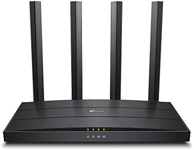 TP-Link AX1500 Dual-Band Gigabit Wi-Fi 6 Router, Gigabit Ports, up to 1.5 Gbps, WPA3 Security, Boosted Coverage, Easy Setup & Use, Tether App Control, Gaming & Streaming, Smart Home (Archer AX12)