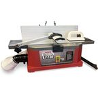 LUMBER JACK Bench Top Jointer Surface Planer 1100W with Adjustable Fence & Dust Bag, Cutting Width 153mm Depth 3mm