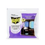 Raid Clothes Anti Moth Levander perfume Repellent Non-Toxic - 1 Pack of 18 Paper/Sachets 1.5g each