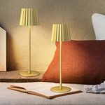 FUNTAPHANTA LED Table Lamp 2 (Golden Pack of 2)