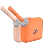 Portable Bidet for Toilet or Travel 2 of Pack.Handheld Bidet for Postpartum Perineal Care,Hemorrhoid Treatment,and Baby,Elderly,Sprayer,Bio, Personal bidets (Orange+Pink Bidets)