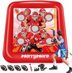 MerryMove 6.6FT Giant Inflatable Football Toss Game