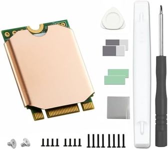 Awxlumv for Steam Deck Heatsink Thermal Pad M.2 2230 NVME SSD Copper Heat Sink Cooling Thermal Pastes Back Cover Opening Tools Back Screws Replacements Screwdriver Repair Kit for Stream Deck SSD