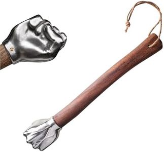 Fist Hammer, 2.1 lbs Stainless Steel Hammer with Solid Wood Handle for Outdoor Camping, Multi-Purpose Crafts and Hardware Tools, Also a Good Gift Choice