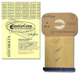 Envirocare Vacuum Bags Designed to Fit Electrolux Style C Tank Canister Vacuums 805-4FP