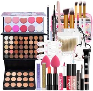 Kit de Maquillaje Profesional, 28 All in One Makeup Gift Set Juego de Maquillaje Paleta de Sombras de Ojos Face Set Completo Cosmética Set de Regalo Makeup Set Viaje para Mujeres y Niñas