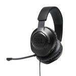 JBL Quantum 100 Wired Over-Ear Gaming Headset with Boom Mic, Multi-Platform Compatible, in Black