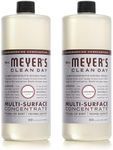 MRS. MEYER'S CLEAN DAY Multi-Surface Cleaner Concentrate, Use to Clean Floors, Tile, Counters, Lavender, 32 fl. oz - Pack of 2