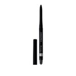 Rimmel London - Exaggerate Waterproof Eye Definer, built-in smudger & sharpener, creamy matte finish, Up to 10H, long-lasting, 100% Cruelty-Free, Black - 261 (Uncarded)