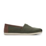 TOMS Men's Alpargata 3.0 Slip-On Shoe, Dark Sage/Tan, 8