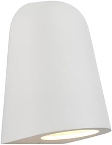 Astro Exterior Wall Light, Aluminium, 6 W, Textured White