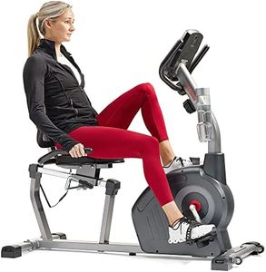 Sunny Health & Fitness Elite Interactive Series Exercise Recumbent Bike - SF-RB420046