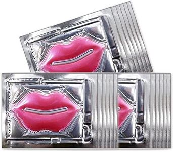 Permotary 30 PCS Collagen Lip Mask Crystal Lip Care Gel Pads for Moisturizing & Reducing Chapped, Smoothing Lip Fine Lines-Lip Patches for Firms & Hydrate and Plump Your Lips