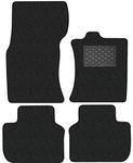 Nicoman Spaghetti All-Weather Fully Tailored Car mats Fit【2016-2019 XF Saloon/Estate X260 】(Full Set 4-Piece,Black)