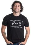 Ann Arbor T-shirt Co. Men's May The Be with You Funny Physics Science T-Shirt XX-Large Black