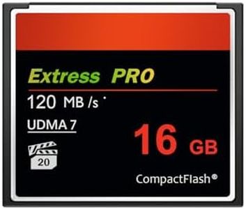 WQDMKE Camera CF Card 16GB CompactFlash Memory Card UDMA Speed Up to 120MB/s