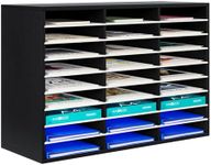 PAG Mail Sorter Organizer, Wood Lit