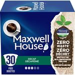 Maxwell House Decaf Coffee 100% Compostable K Cup Coffee Pods, 292g, Packaging may vary